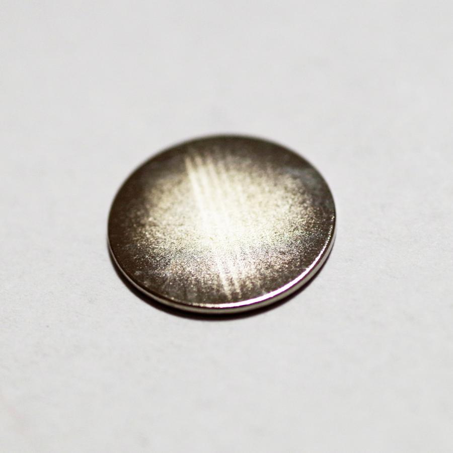 ネオジウム磁石 超強力磁石 N35相当 円形 15 x 1 mm 1個 ST-mD-15x1｜kufa｜02