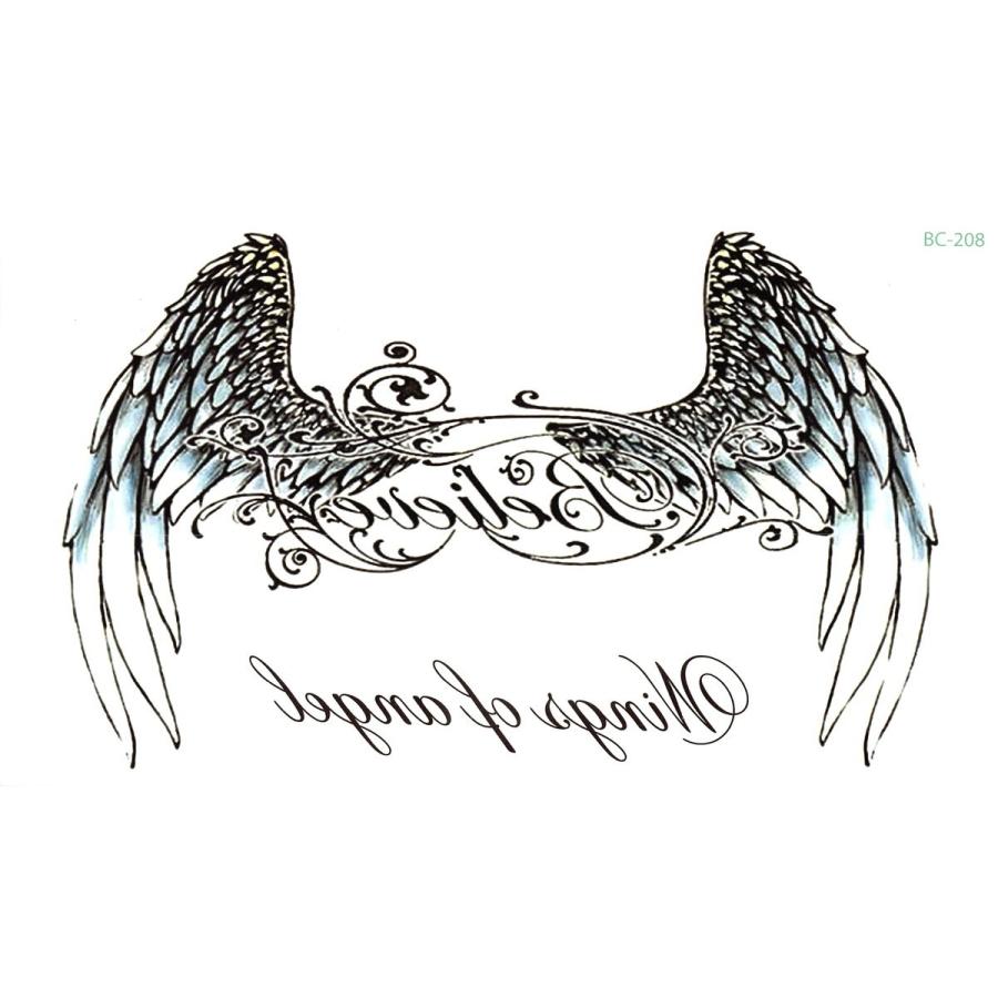 タトゥーシール 天使 翼 胸元 鎖骨 背中 横長 リアル 防水 長持ち 8 T 2 8 Kufa 通販 Yahoo ショッピング