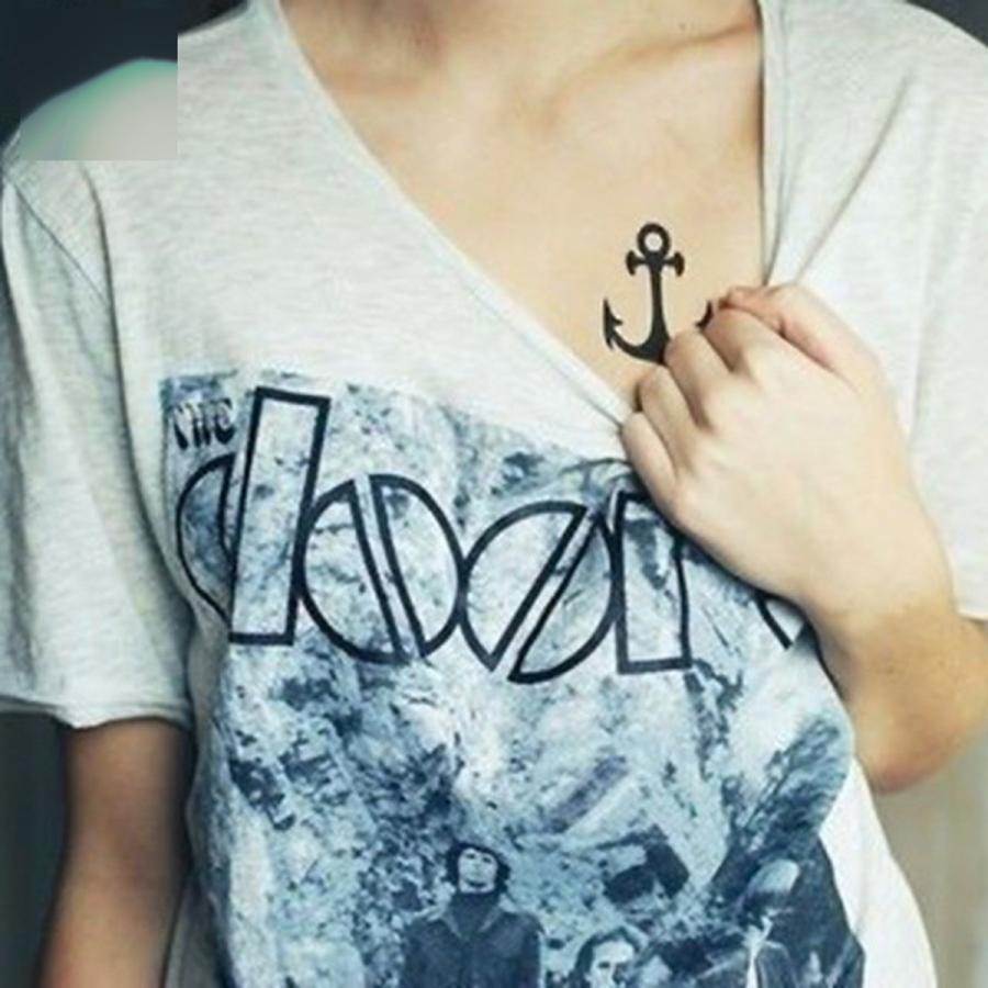 タトゥーシール 錨 いかり コンパス ワンポイント 40 T Hc 40 Kufa 通販 Yahoo ショッピング