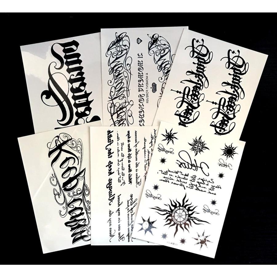 タトゥーシール 文字 英文 アルファベット 腕 肩 背中 脚 刺青 リアル 防水 長持ち 001 Tatoo Ha2 001 Kufa 通販 Yahoo ショッピング
