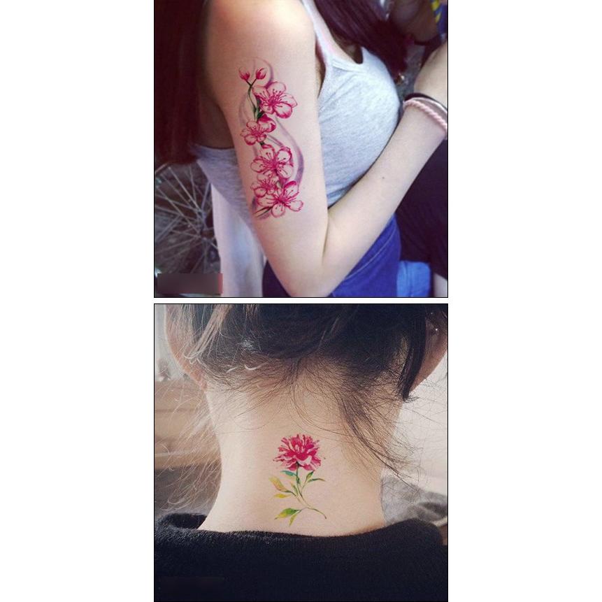 タトゥーシール 花 蓮 梅 桜 腕 足 背中 リアル 刺青 Sc Tatoo Sc Kufa 通販 Yahoo ショッピング