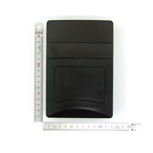 電波時計信号送信機能付き時計（黒） 〜ポスト投函便不可