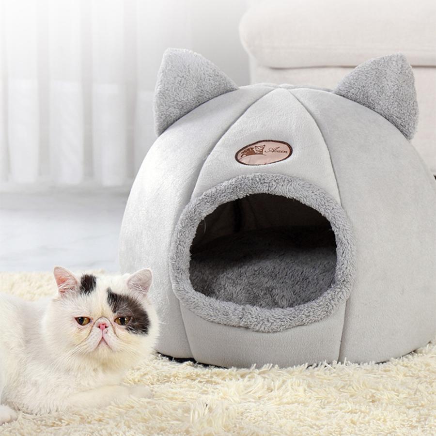 初回限定 スリーピングマット かわいい ペット 犬 猫 家 折りたたみ式 犬小屋 暖かい 快適 動物 洞窟 ベッド 新発 Www Muslimaidusa Org