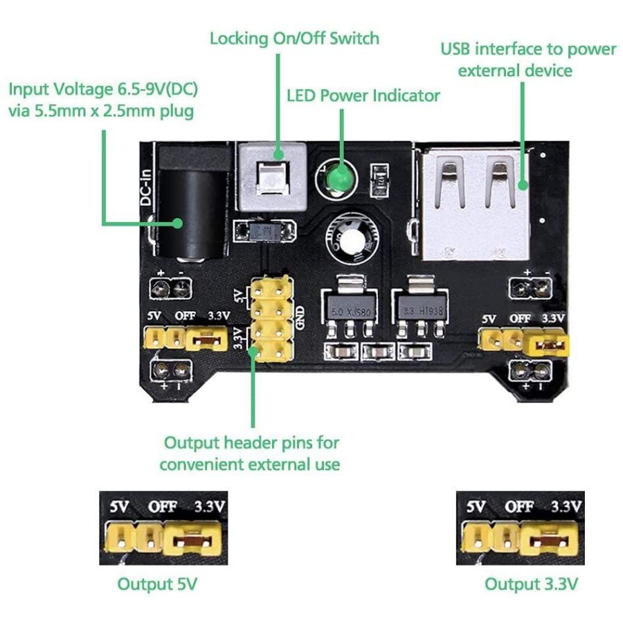 WayinTop 開発ボード用センサーキット 電子工作キット スターターキット 初心者向け 学習キット 電子部品セット 日本語チュートリアル|kugi-onlineshop|05