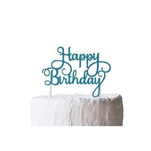 4色から選べる Happy Birthday 誕生日 ケーキトッパー 信頼 97％以上節約 バースデー お誕生日 記念写真 写真撮影 Limpom デコレーション