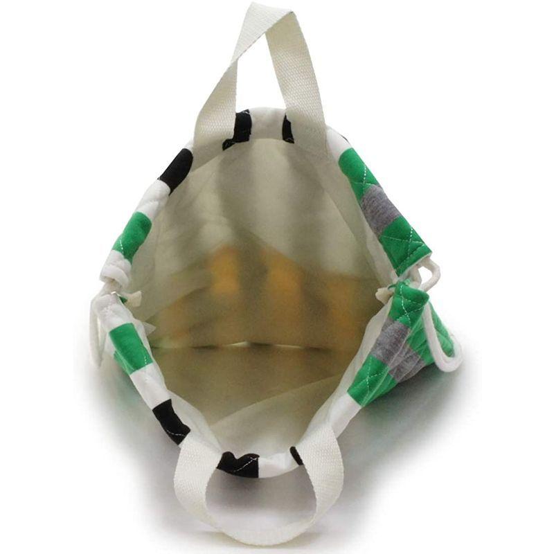 テレビで話題 カノンコード ストライプ ナップサック キルティング 子供 キッズ 男の子 女の子 Mskzm621 グリーン Materialworldblog Com