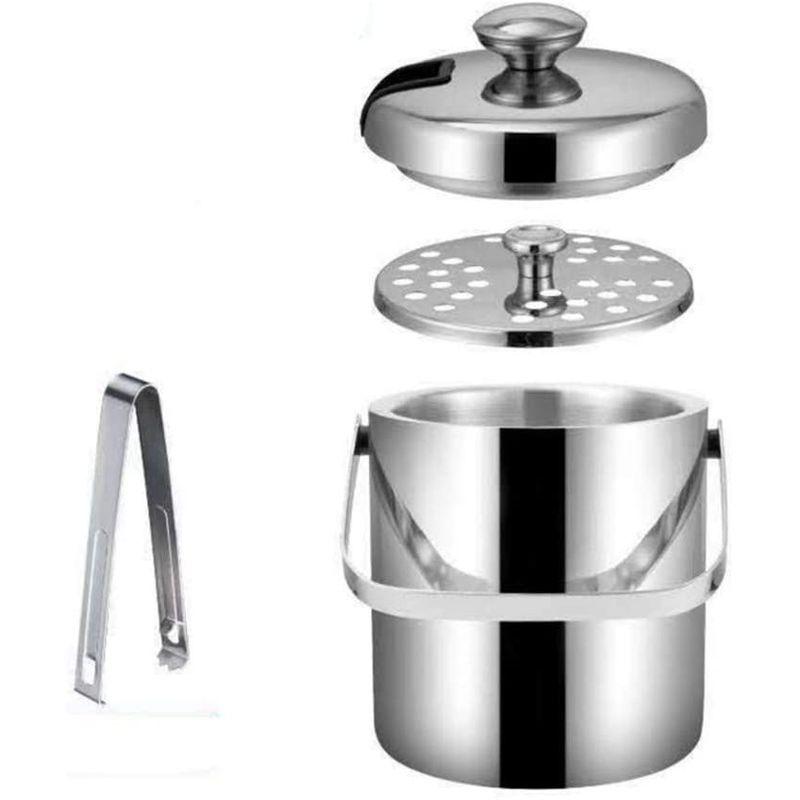 パール金属 IENOMI ダブルステンレスアイスペール1.5L K-6023 パール金属 IENOMI ダブルステンレスアイスペール1.5L K-6023