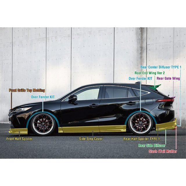 KUHL】 トヨタ 新型ハリアー 80系 サイド エアロ パーツ スポイラー