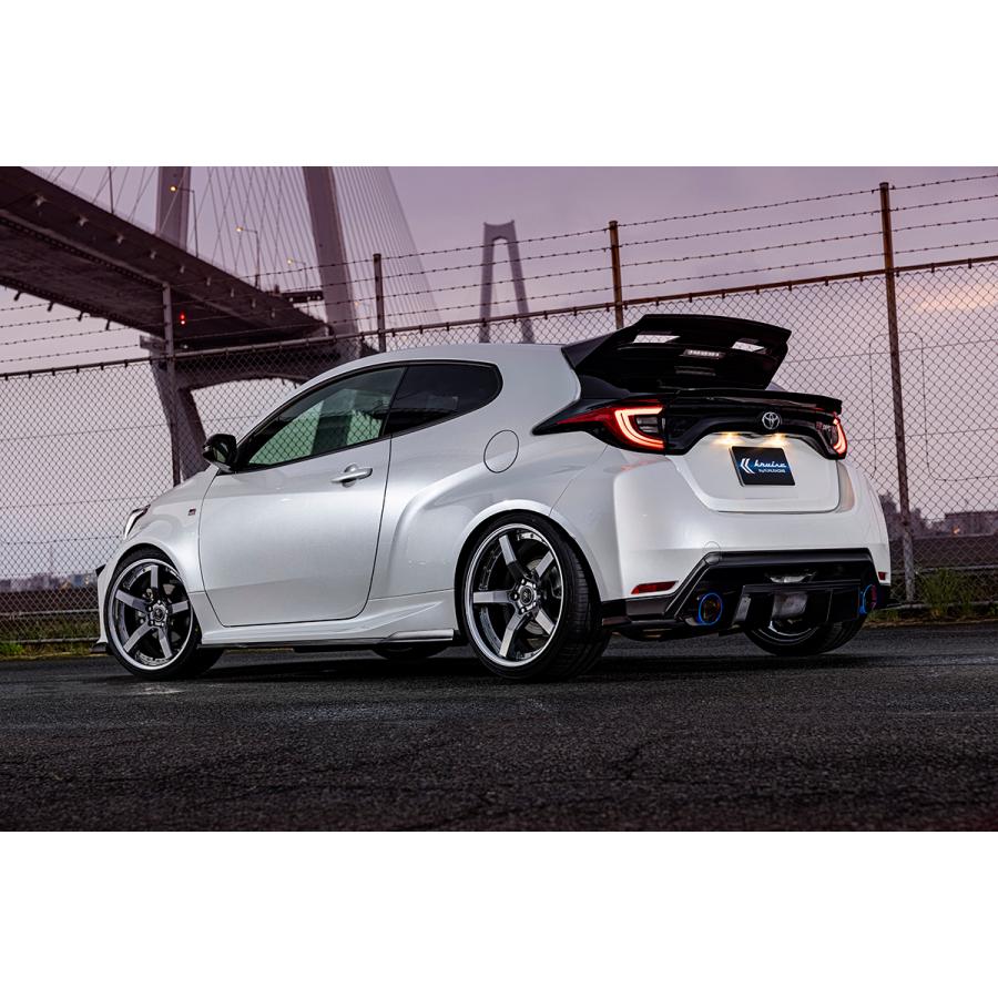 KUHL】 トヨタ GRヤリス エアロ パーツ ウィング ルーフエンドウイング