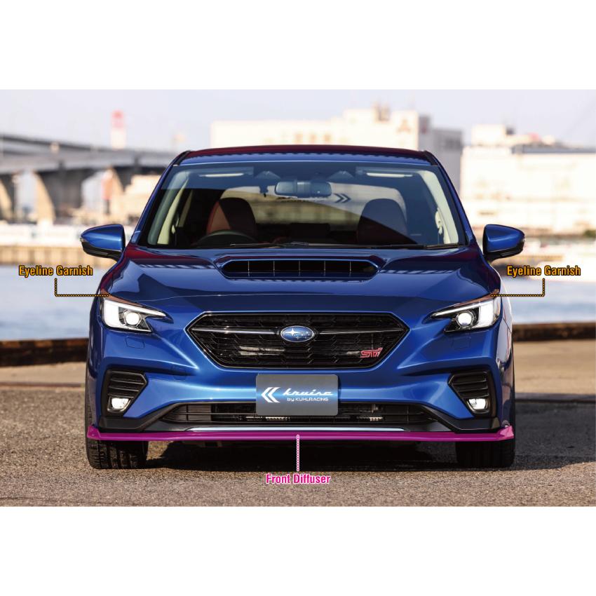 KRUISEbyKUHL RACING KR-VN5RR アイラインガーニッシュ レヴォーグ