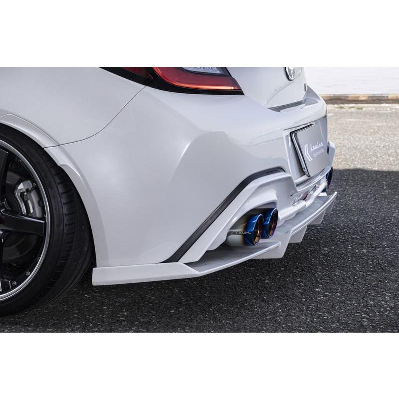KRUISE ZD8 BRZ スラッシュカット4テールマフラー ステンレス KRUISE ZD8 BRZ スラッシュカット4テールマフラー ステンレス