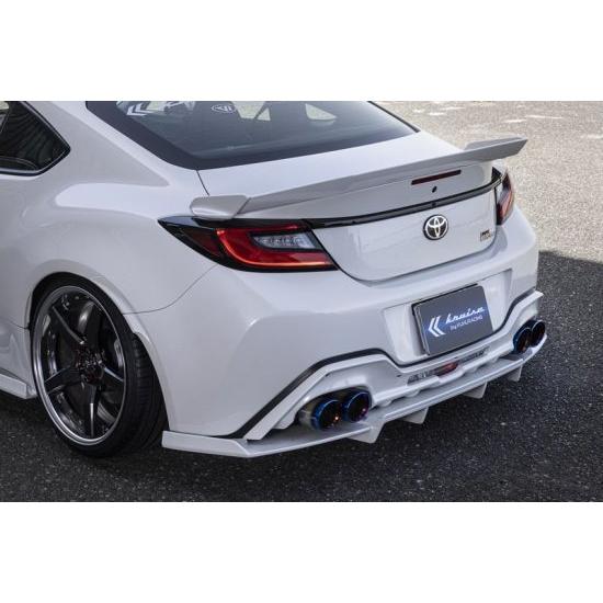 KRUISE ZD8 BRZ スラッシュカット4テールマフラー ステンレス KRUISE ZD8 BRZ スラッシュカット4テールマフラー ステンレス
