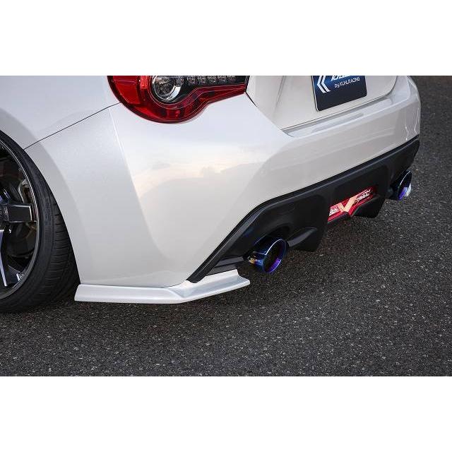 ZN86 後期モデル リアサイドディフューザー(2テールマフラー用) KRUISE