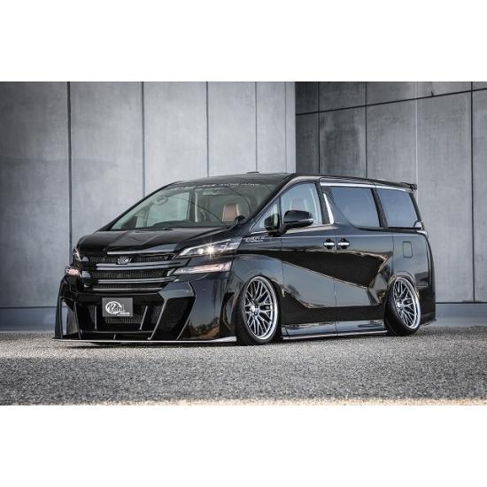 (土曜日発送)30ヴェルファイア後期 クールレーシング 202 (ブラック) 40系ヴェルファイアにセラミックコーティングを施工