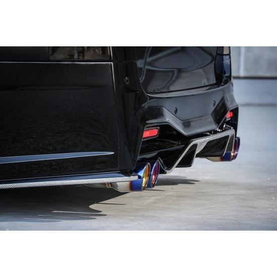 KUHL RACING 30V-GT 30系 リアフローティングディフューザー ヴェル