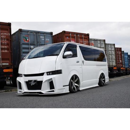 KUHL RACING 200V-GT フロントバンパー Ver2 200系ハイエース4型