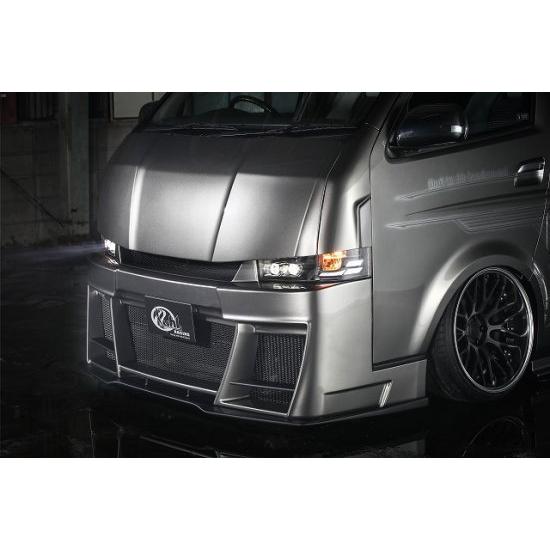KUHL RACING 200V-GT フロントバンパー Ver1 200系ハイエース4型