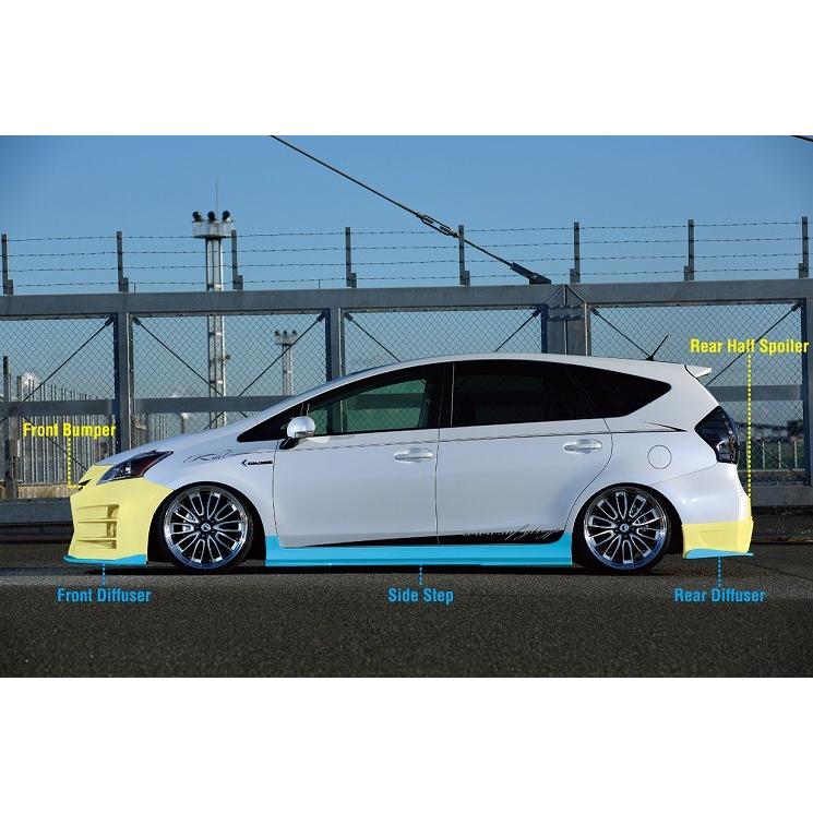 KUHL RACING 40R-SS/GT サイドステップ 40プリウスα 前期 後期 KUHL RACING 40R-SS/GT サイドステップ 40プリウスα 前期 後期