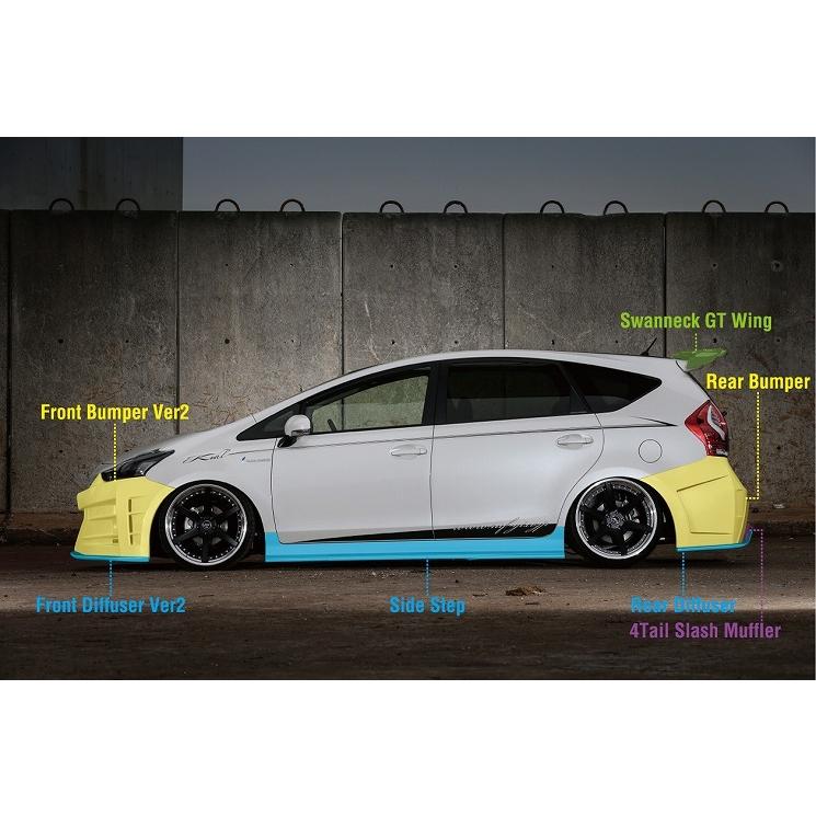 KUHL RACING 40R-GT フロントバンパー 40プリウスα 後期 対応 TOYOTA 