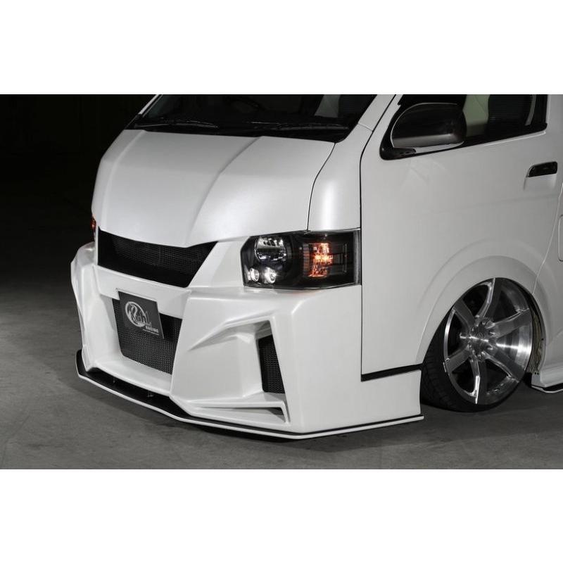 クールレーシングKUHL ハイエースフロントバンパーディフューザー