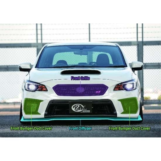 KUHL RACING VAB-GT フロントグリル VAB VAG WRX S4 STI D型 KUHL RACING VAB-GT フロントグリル VAB VAG WRX S4 STI D型
