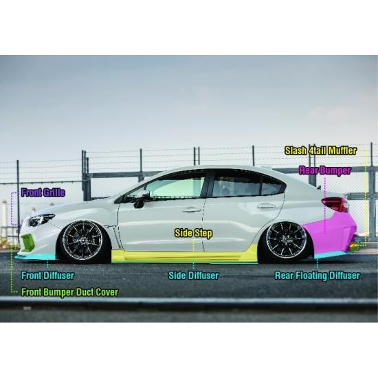 KUHL RACING VAB-GT サイドステップ VAB VAG WRX S4 STI D型 KUHL RACING VAB-GT サイドステップ VAB VAG WRX S4 STI D型