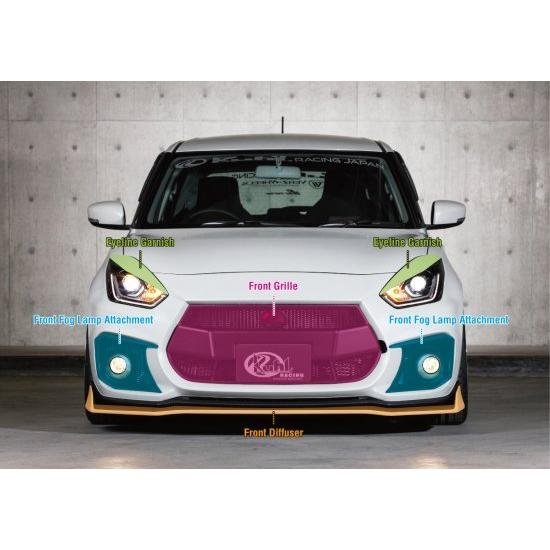 KUHL RACING 33R-SS フォグランプアタッチメント スイフトスポーツ