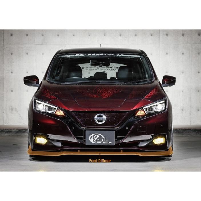 KUHL RACING EM57-GT NISSAN EZ1 LEAF フロントディフューザー 社外