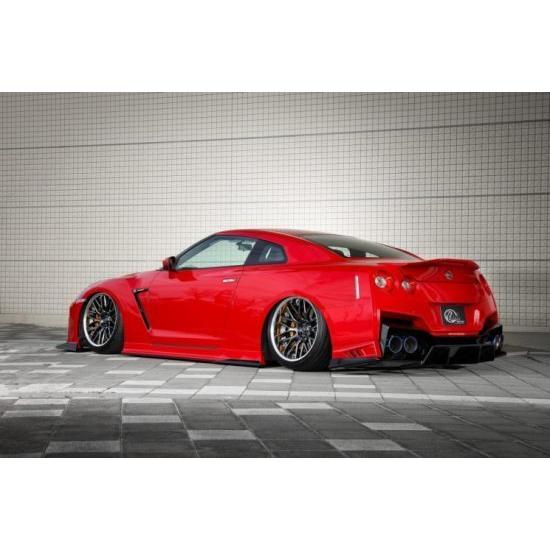KUHL RACING 35R-GTII リアディフューザーフィン タイプII R35 GT-R