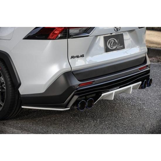 KUHL RACING RAV-SS 専用 スラッシュ4テールマフラー RAV4 対応 社外 