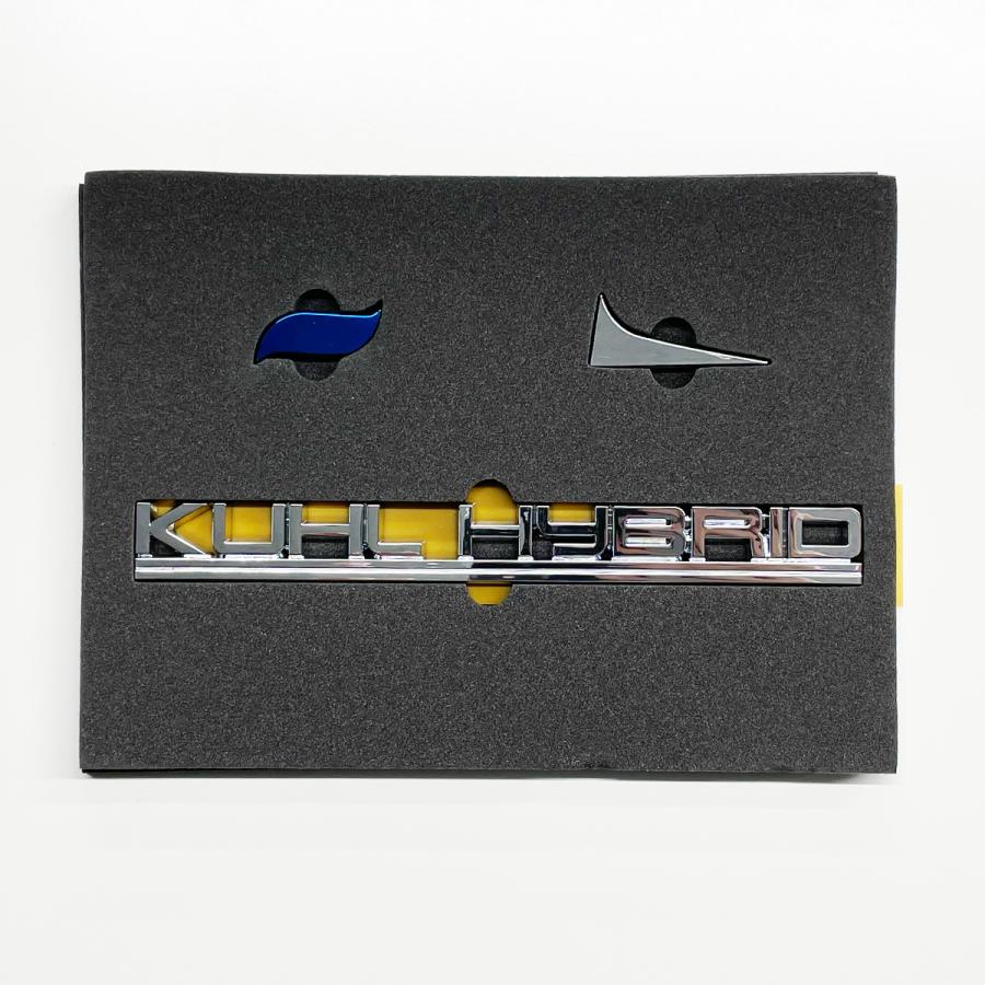 KUHL エンブレム H ハイブリッド マットブラック・クローム クール