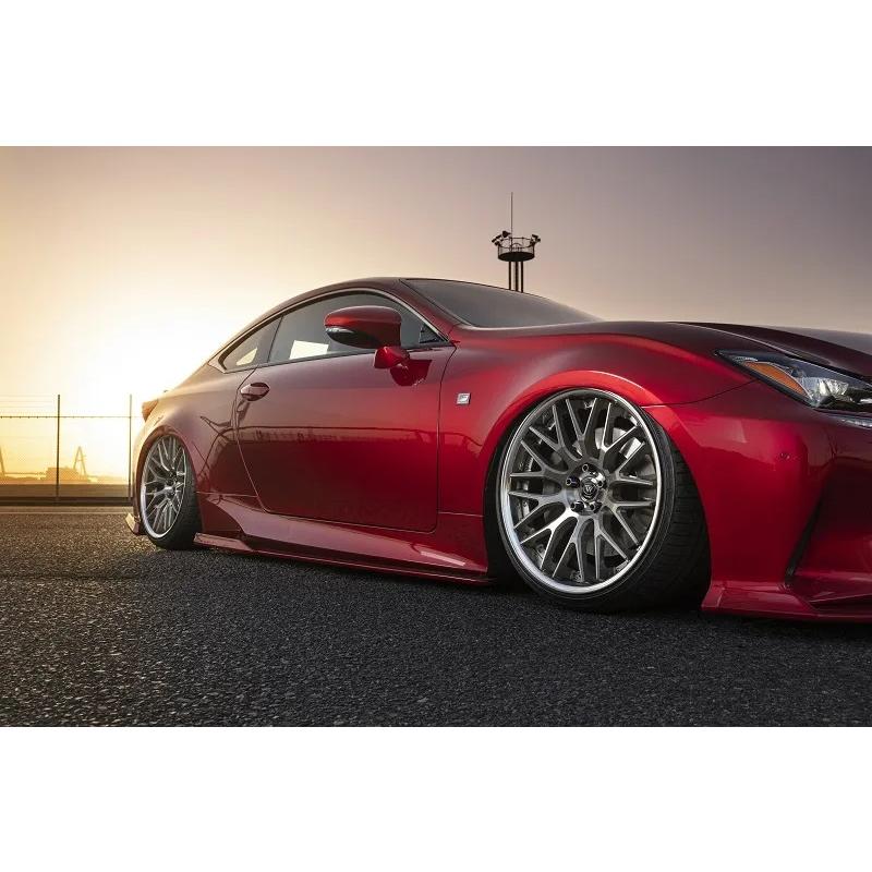 KUHL】 レクサス RC エアロ サイド クールレーシング FRP パーツ