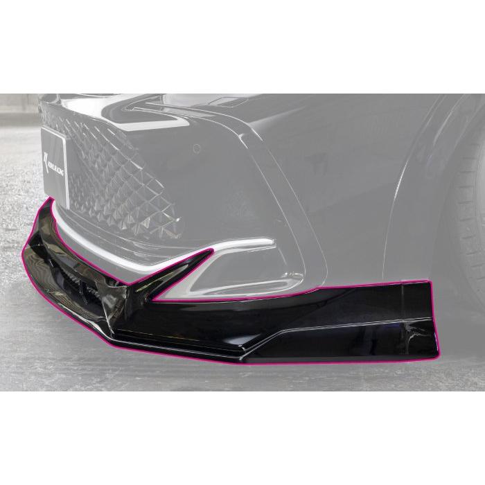 クラウンクロスオーバー フロントハーフスポイラー KUHL RACIG FRP製