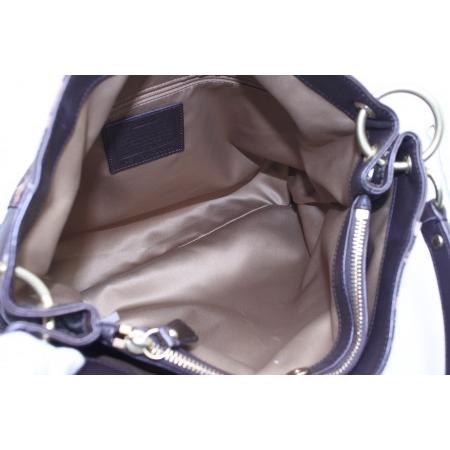 COACH（コーチ） パーカーオセロットプリントホーボー 豹柄布地/革・茶