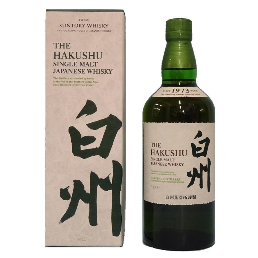 【サントリーウイスキー】白州 シングルモルト 700ml /カートン付 : hakusyu-na-hakotui : 久慈源酒店 - 通販 -  Yahoo!ショッピング