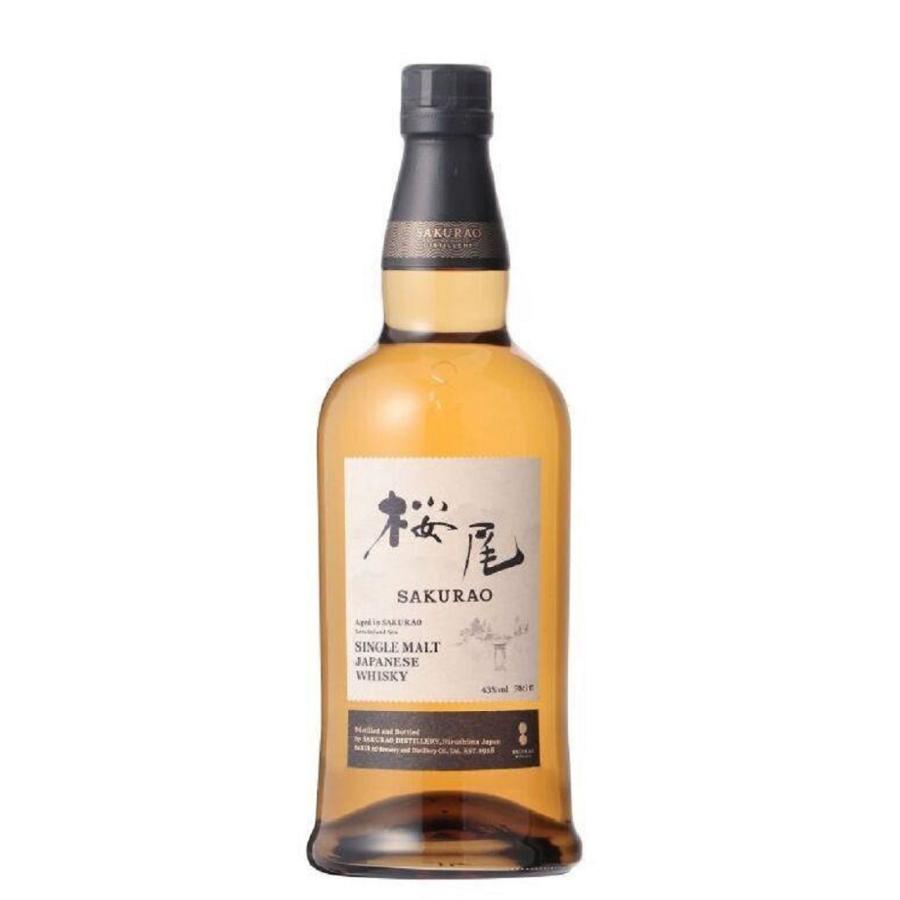 SAKURAO DISTILLERY 【桜尾蒸溜所】桜尾 シングルモルト 700ml 箱なし
