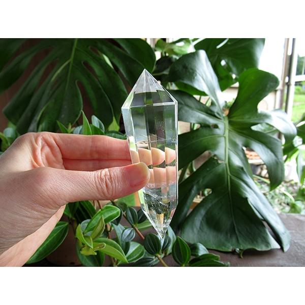 ブラジル トカンティンス州産 ヴォーゲルワンド 両剣水晶 ダブルポイント 通販 | 天然石専門店 販売【鬮石】_2