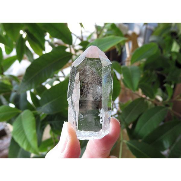 ★レムリアンシード 大型エンジェルシェイプ 置物③148g(珍品！ SA) 大型タンジェリン・レムリアンシード 三角形の不思議な模様、マニフェ