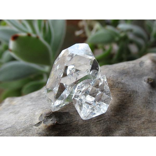 ハーキマーダイヤモンド 連結結晶 群晶 クラスター 水晶原石 | 天然石専門店【鬮石】