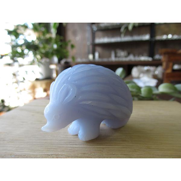 ブルーカルセドニー ハリネズミ トルコ産 通販 | 天然石販売専門店【鬮石】
