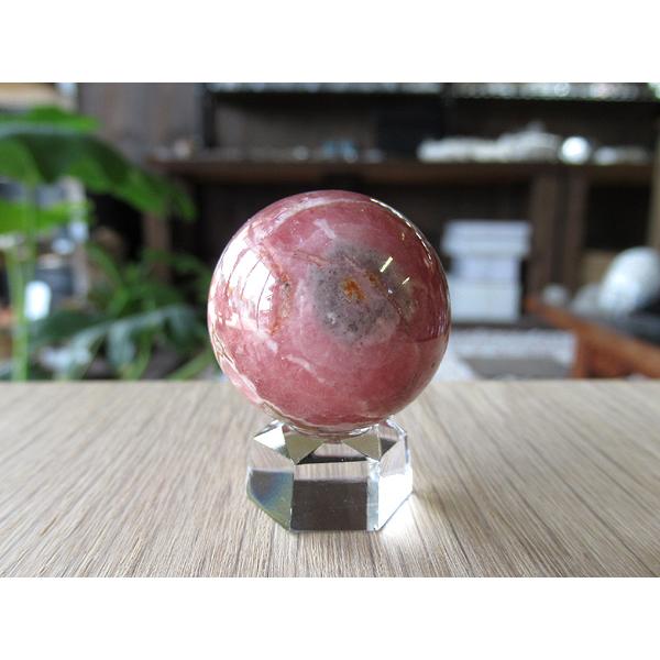 インカローズ(ロードクロサイト) 丸玉 約25mm/通販/販売 | 天然石専門