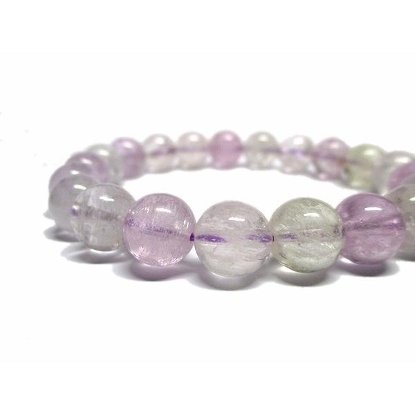 クンツァイト ブレスレット 約9.5mm 天然石アクセサリー販売専門店/鬮