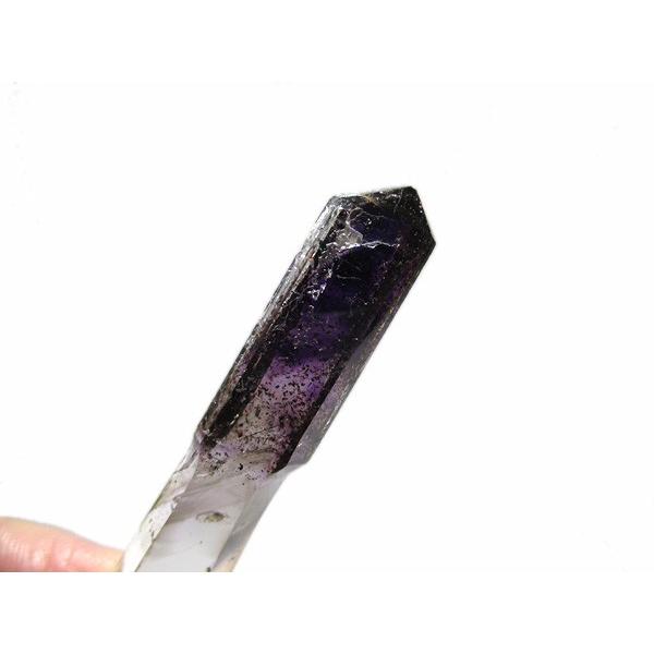 レピドクロサイトインアメジストエレスチャル セプタークォーツ 天然石