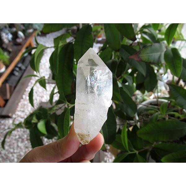 モンドクォーツ 高品質タンザニア産水晶原石の通販/販売 |【鬮石】天然石専門店 レコードキーパー レインボー ダブルポイント_1