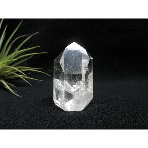 クォーツインクォーツ 貫入水晶 ポイント 原石 天然石専門店/鬮石