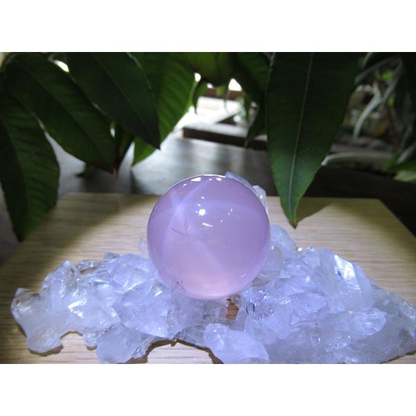 高品質 スターローズクォーツ 紅水晶 丸玉 販売 | 天然石専門店 【鬮石】