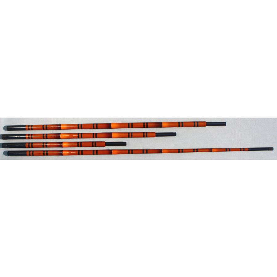 凱カーボン竿掛け シン・別作段巻2本物（笛巻）（4本継） : 鯨ヶ池FC