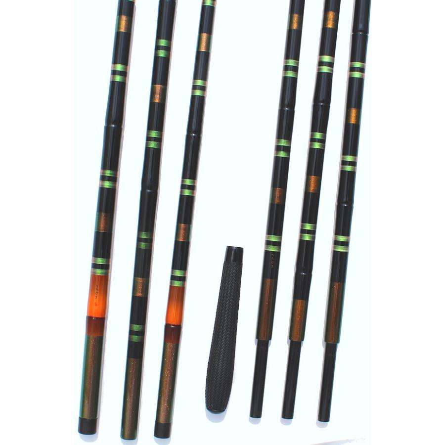 凱ブラックマジョーラ2本もの竿掛けタモの柄セット : 鯨ヶ池FC