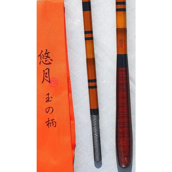 awazuke悠月（ゆづき） タモの柄1．5本 笛巻 : 鯨ヶ池FC