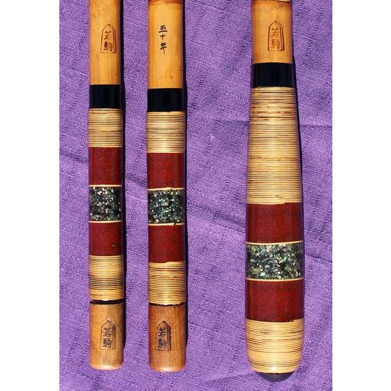 若駒 五十周年記念作 竿掛け1．5、タモの柄1本物 Bセット : 鯨ヶ池